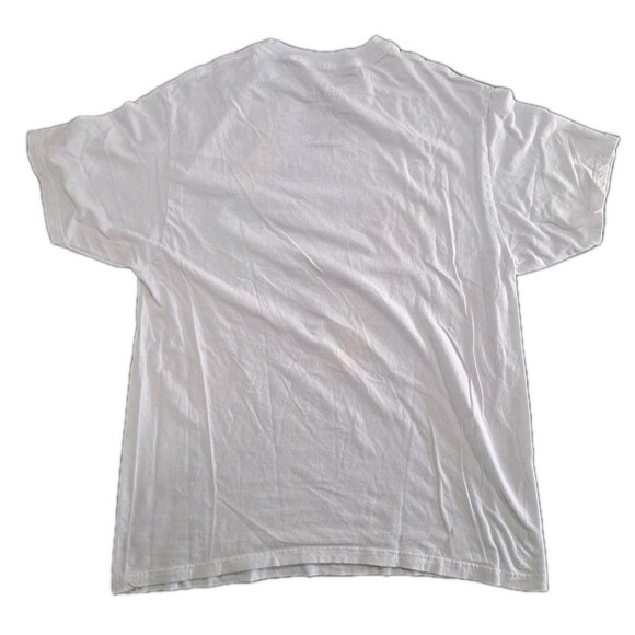 Taco Bell Men’s Large White Graphic T-Shirt Retro Fast Food Shattered Logo Tee - Picture 2 of 6